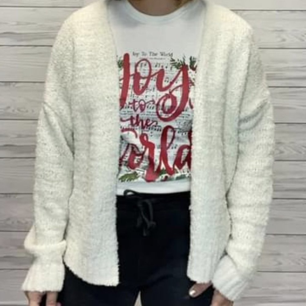 Cozy Oversized Cardigan - Cream